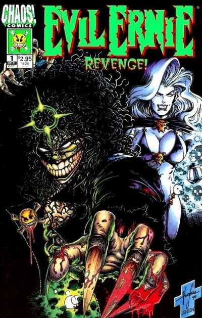 Evil Ernie: Revenge (1994) #'s 1 2 3 4 Complete Lot Steven Hughes Chaos! Comics