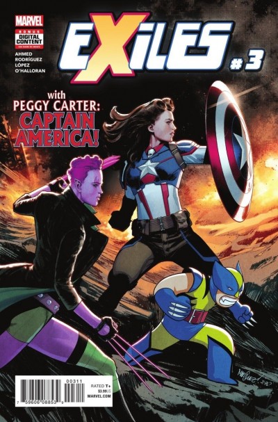 Exiles (2018) #3 VF/NM Peggy Carter Captain America 