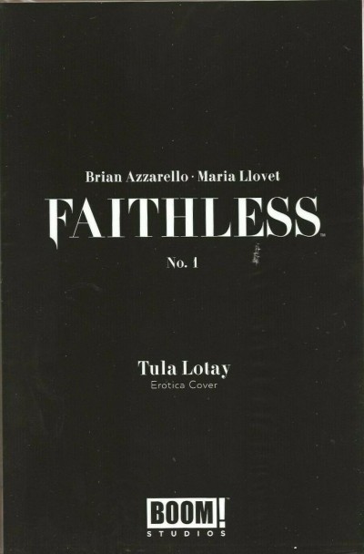 Faithless (2019) #1 Tula Lotay Sealed Erotica Variant Cover Boom! Studios