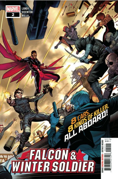 Falcon & Winter Soldier (2020) #2 NM Dan Mora & David Curiel Regular Cover A