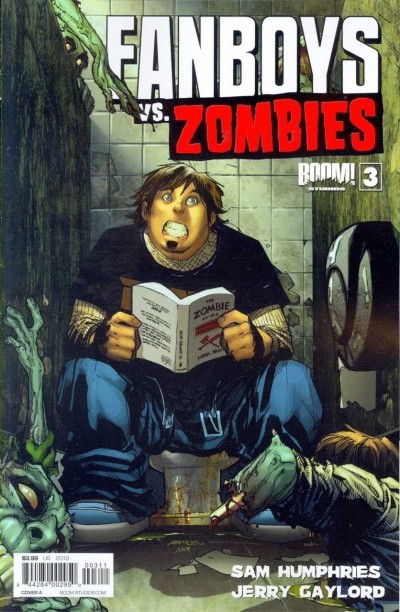FANBOYS VS ZOMBIES #3 VF/NM COVER A BOOM!