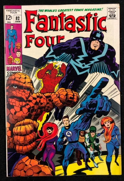 Fantastic Four (1961) #82 VF (8.0) Inhumans 1st App. Zorr Jack Kirby Cover & Art