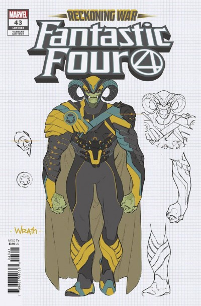 Fantastic Four (2018) #43 (#683) NM 1:10 Silva Concept Variant Cover Wrath