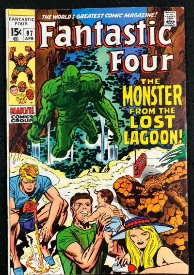 Fantastic Four (1961) #97 FN/VF (7.0) Stan Lee Story Jack Kirby Art