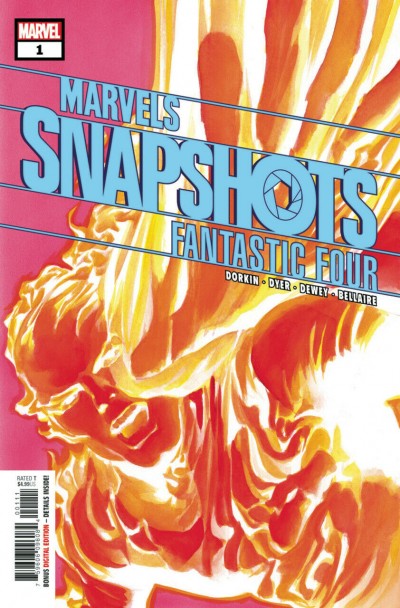 Fantastic Four: Marvels Snapshots (2020) #1 VF/NM Human Torch Alex Ross Cover