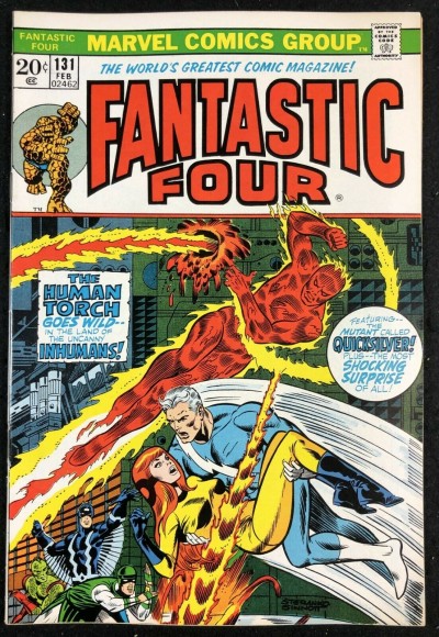 Fantastic Four (1961) #131 VF (8.0) Inhumans Quick Silver Steranko Cover