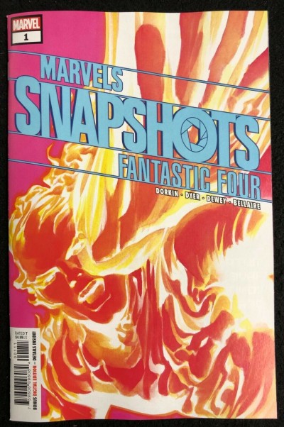 Fantastic Four Marvels Snapshots (2020) #1 VF/NM (9.0) or better Alex Ross Cover