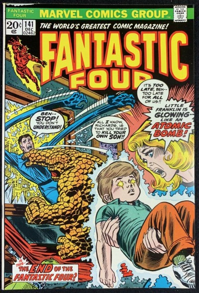 Fantastic Four (1961) #141 VF (8.0) Franklin Richard Cover Annihilus App