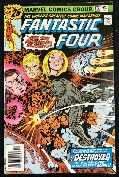 Fantastic Four (1961) #172 FN/VF (7.0) Destroyer Galactus High Evolutionary app