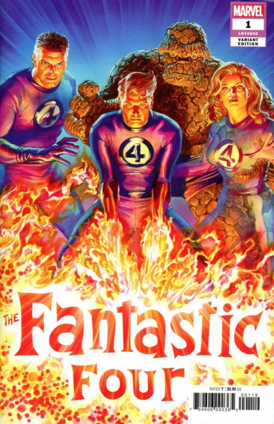 Fantastic Four (2018) #1 VF/NM-NM Alex Ross 1:50 Variant Cover