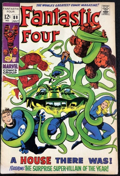 Fantastic Four (1961) #88 FN (6.0) Mole Man app