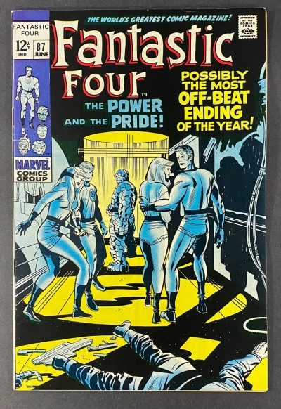 Fantastic Four (1961) #87 VF (8.0)Dr. Doom Appearance Jack Kirby Art