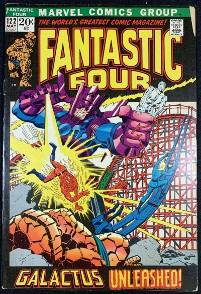 Fantastic Four (1961) #122 VG+ (4.5) Silver Surfer Gulactus
