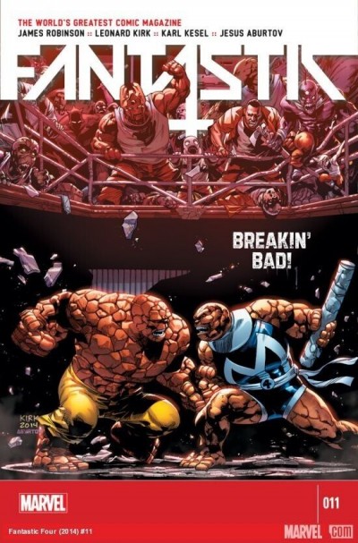 Fantastic Four (2014) #11 NM Leonard Kirk Cover
