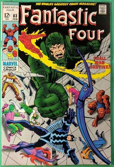 Fantastic Four (1961) #83 VF+ (8.5) Inhumans cover and appearance