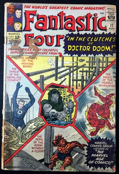 Fantastic Four (1961) #17 FR (1.0) Doctor Doom cover & app