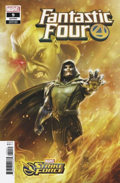 Fantastic Four (2018) #9 (#654) VF/NM Mystery Variant Cover Marvel Strike Force