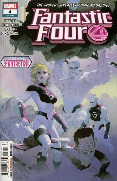 Fantastic Four (2018) #4 (#649) VF/NM Ribic Cover Fantastix