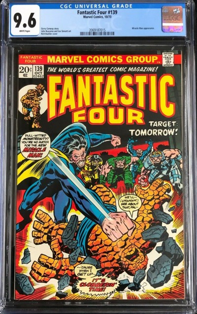 Fantastic Four (1961) #139 CGC 9.6 white pages (2069187015)