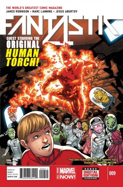 Fantastic Four (2014) #9 VF/NM Leonard Kirk Cover