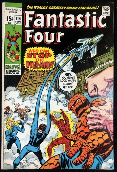 Fantastic Four (1961) #114 FN+ (6.5) Over-Mind Part 2