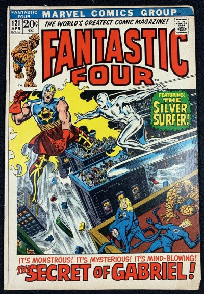 Fantastic Four (1961) #121 VG/FN (5.0) Silver Surfer
