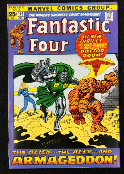Fantastic Four (1961) #116 VF (8.0) Doctor Doom Joins John Buscema Cover & Art