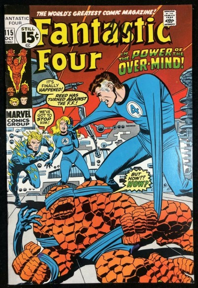 Fantastic Four (1961) #115 FN/VF (7.0) Over-Mind Part 4