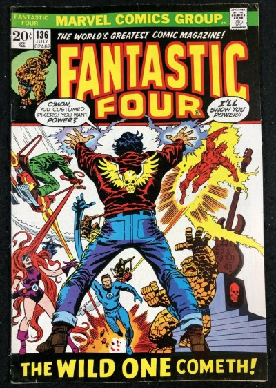 Fantastic Four (1961) #136 FN/VF (7.0) Shaper Of Worlds app