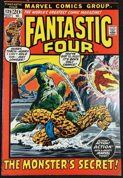 Fantastic Four (1961) #125 FN- (5.5) Picture Frame Cover