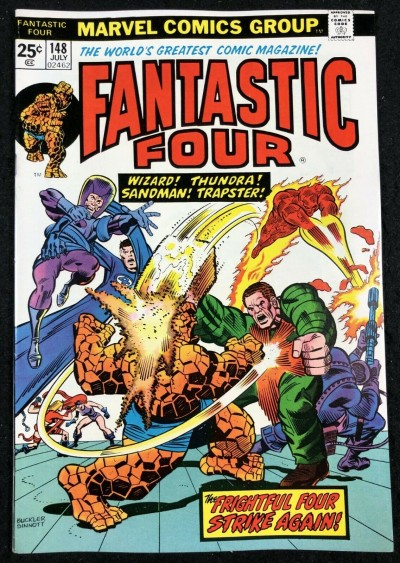Fantastic Four (1961) #148 VF/NM (9.0) vs Frightful Four