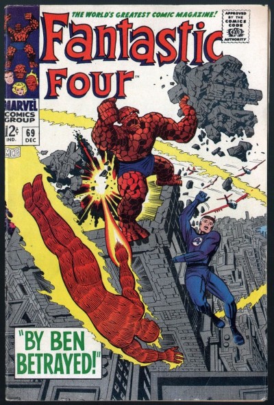 Fantastic Four (1961) #69 FN+ (6.5) 