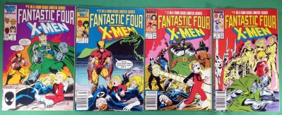 Fantastic Four versus X-Men (1987) 1 2 3 4 complete set
