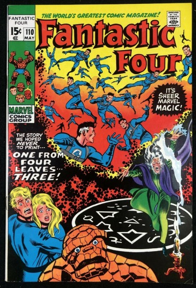 Fantastic Four (1961) #110 VF (8.0) Annihilus Agatha Harkness App