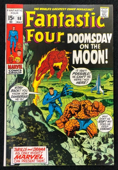 Fantastic Four (1961) #98 FN+ (6.5) Jack Kirby