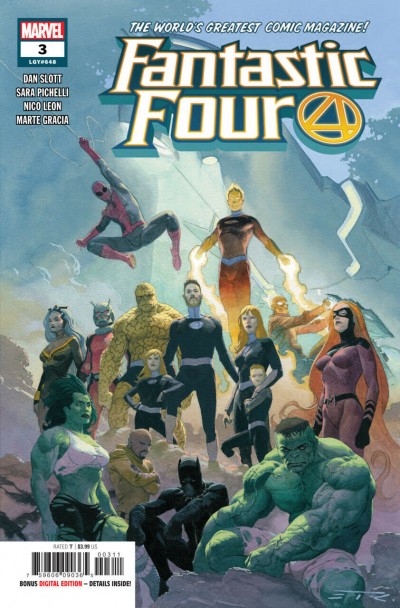 Fantastic Four (2018) #3 (#648) VF/NM Ribic Cover