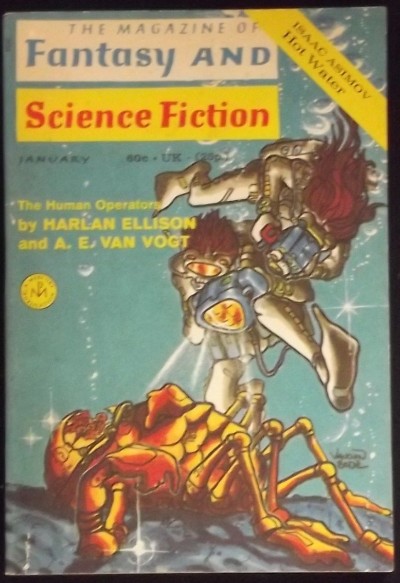 FANTASY & SCIENCE FICTION DIGEST JANUARY 1971 HARLAN ELLISON VAUGHN BODE RARE