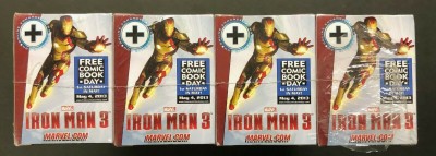 FCBD 2013 Iron Man 3 Movie Heroclix Sealed Case of 20 Free Comic Book Day