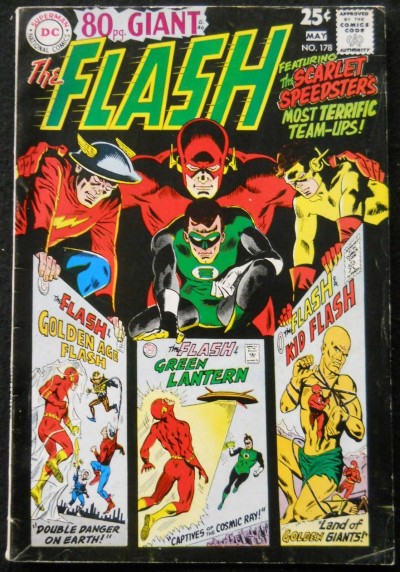 FLASH #178 VG+ 80 PAGE GIANT (G-46)