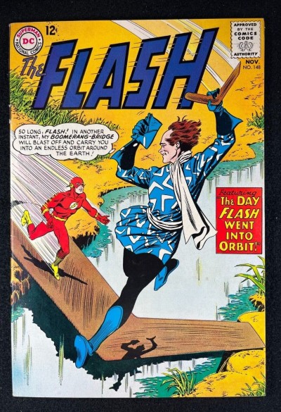 Flash (1959) #148 VF (8.0) Captain Boomerang Carmine Infantino Cover and Art