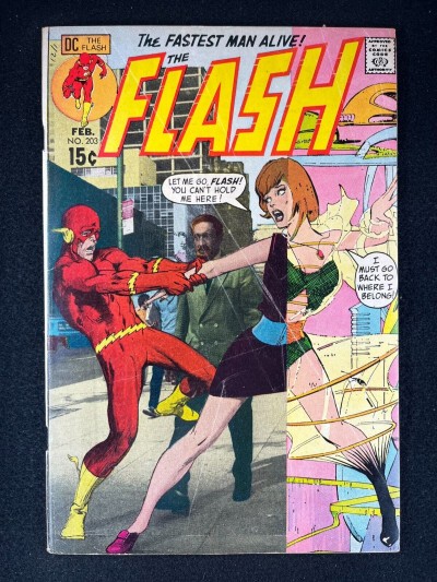 Flash (1959) #203 VG (4.0) Neal Adams Cover