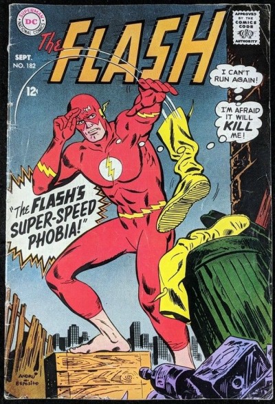 FLASH (1959) #182 VG- (3.5) 