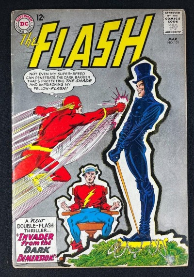 Flash (1959) #151 VG (4.0) The Shade Golden Age Flash Appearance Infantino Art