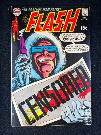 Flash (1959) #193 VF (8.0) Captain Cold Heat Wave Murphy Anderson Ross Andru