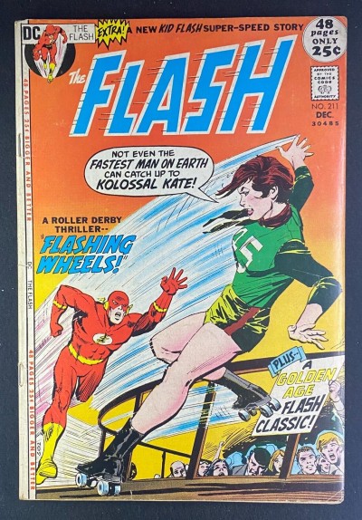 Flash (1959) #211 VG (4.0) Dick Giordano Cover