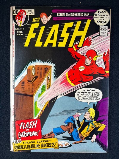 Flash (1959) #212 VF+ (8.5) Elongated Man Dick Giordano Cover