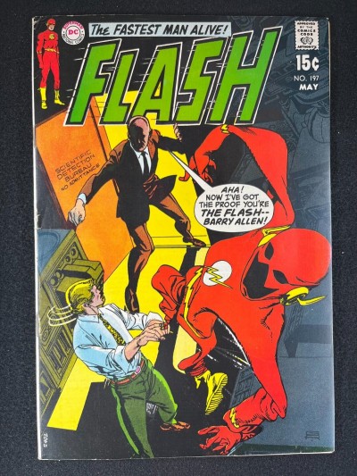 Flash (1959) #197 VF- (7.5) Gil Kane Cover and Art