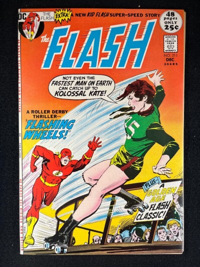 Flash (1959) #211 VF/NM (9.0) 1st Appearance Kolossal Kate