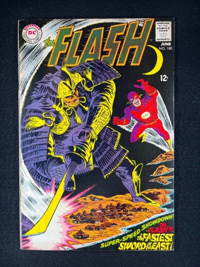 Flash (1959) #180 VF+ (8.5) Baron Katana Ross Andru Cover and Art