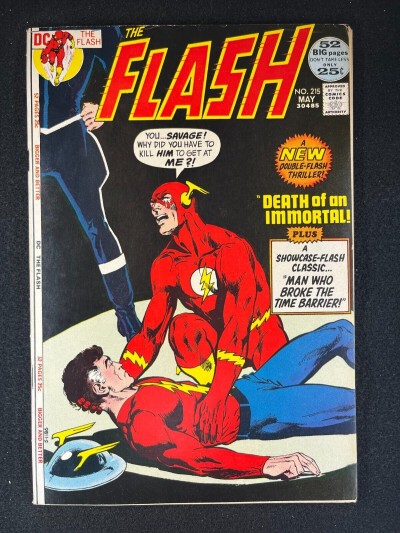 Flash (1959) #215 VF- (7.5) Neal Adams Cover Vandal Savage Golden Age Flash